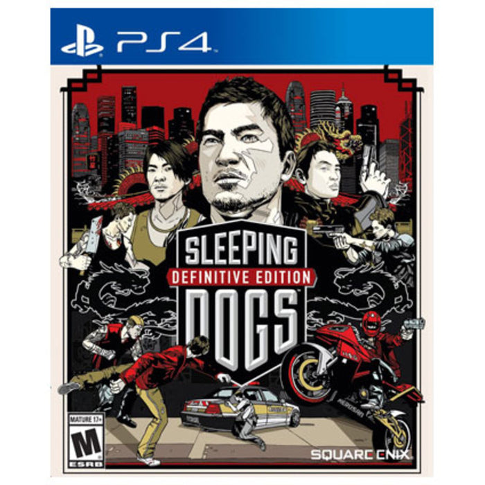 Игра SLEEPING DOGS DEFINITIVE PLAYSTATION 4 PS4