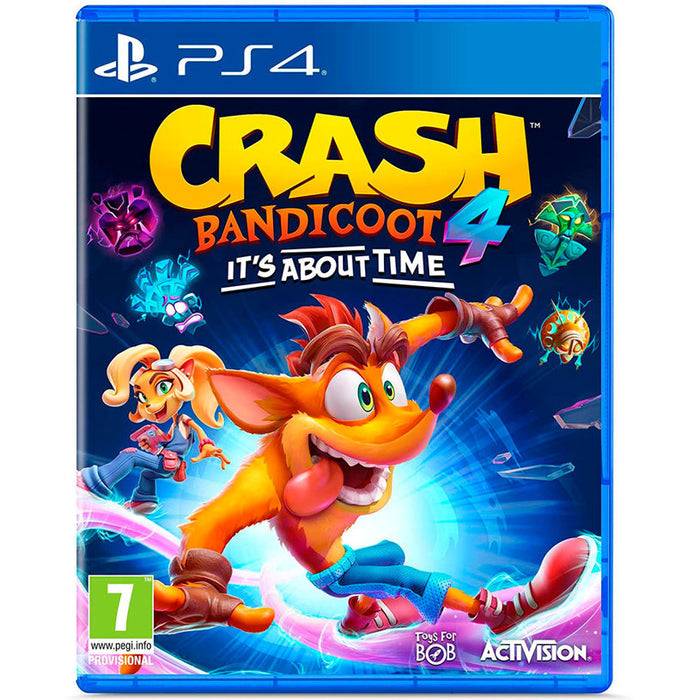 Игра CRASH BANDICOOT 4 IT'S ABOUT TIME PLAYSTATION 4 PS4