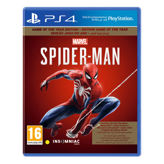 Игра Marvel's Spider-Man GOTY (PS4)