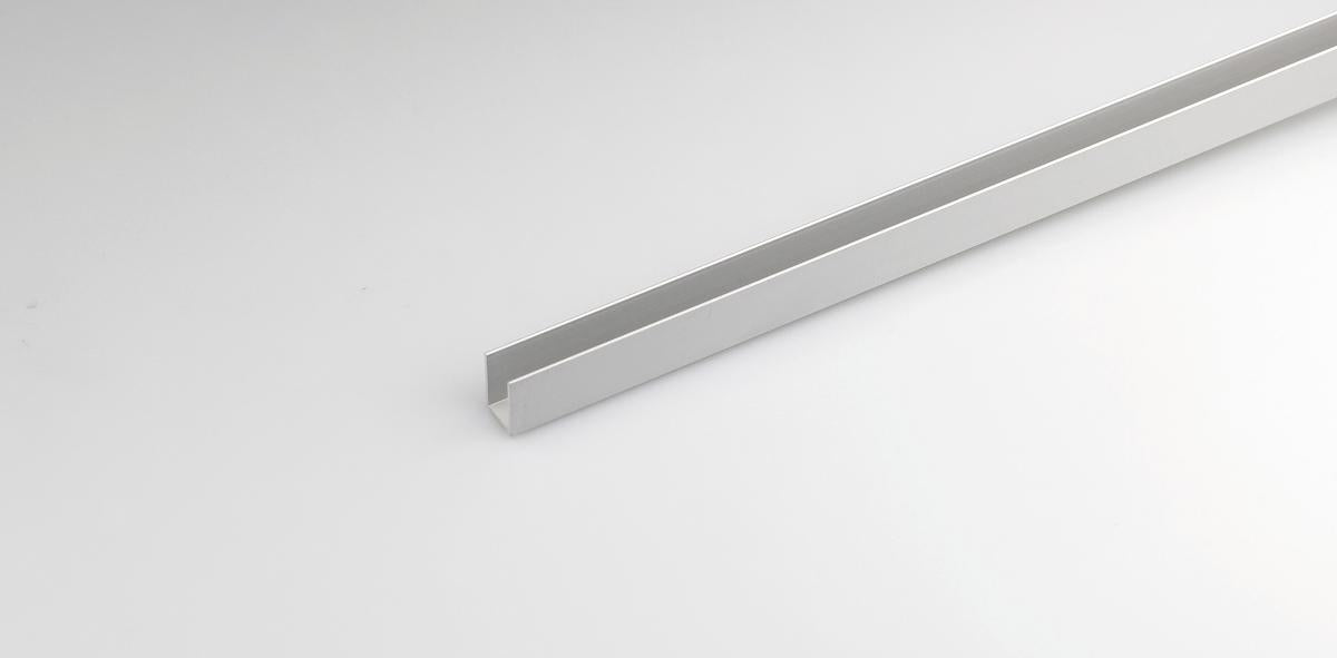 АЛУMИНИЕВ П-ПРОФИЛ 8X8MM/1M САТЕН