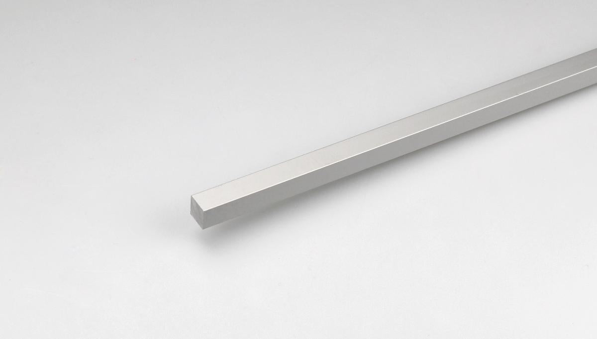 АЛУMИНИЕВ КВАДРАТ ПРОФИЛ ПЛЪТЕН 8X8MM/1M