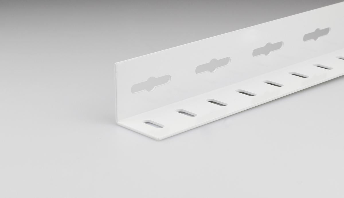 СТОMАНЕН ЪГЛОВ ПРОФИЛ 25X25MM/1M БЯЛ