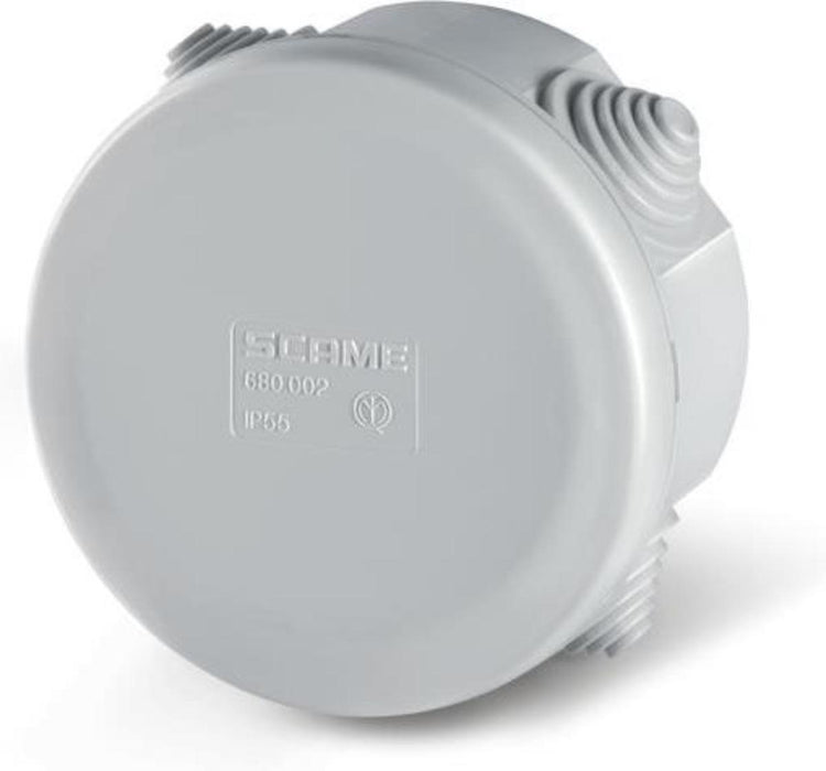 КУТИЯ РАЗКЛОНИТЕЛНА IP55 Ф80Х40MM
