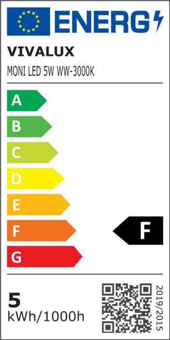 LED ЛУНА MONI LED 5W WW-3000K