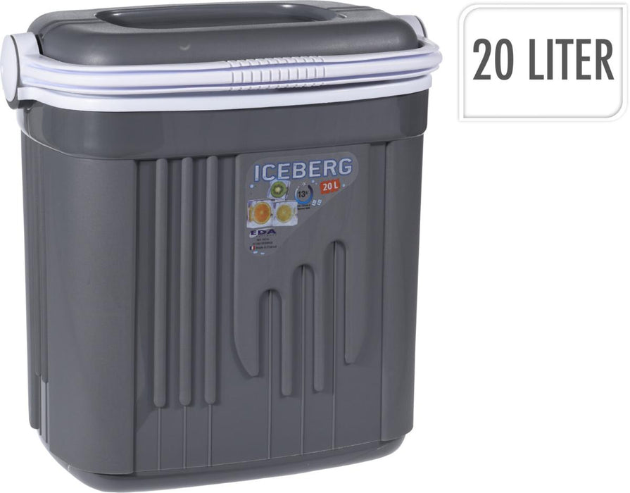 КУТИЯ ХЛАДИЛНА  ICEBERG 20Л СИВА