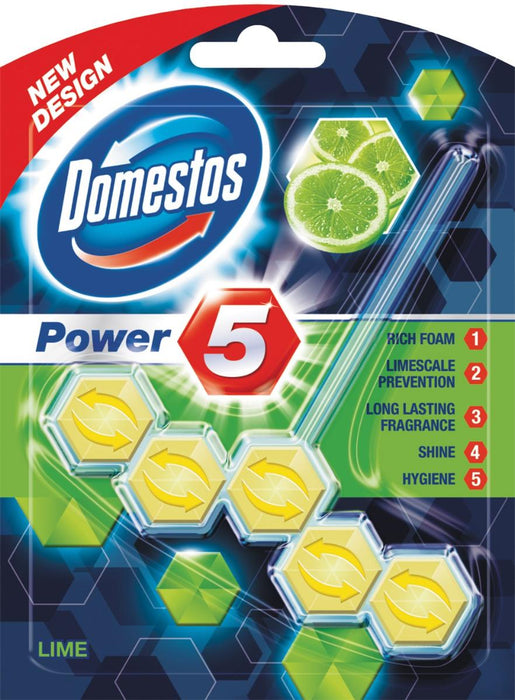 ТАБЛЕТКИ WC ЛАЙМ DOMESTOS POWER 5