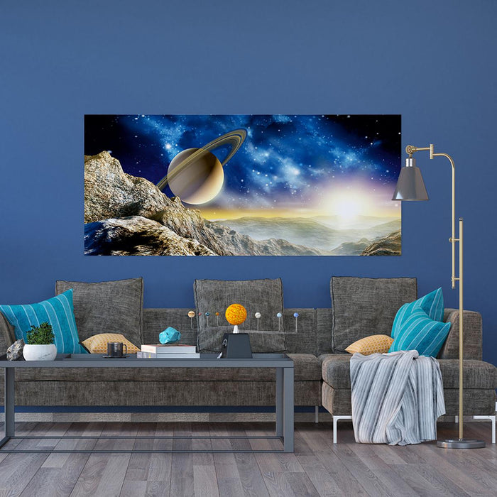ФОТОТАПЕТ ФЛИС 202X90/1Ч ХОРИЗ. САТУРН