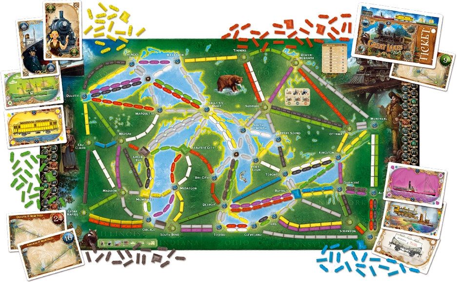 Настолна игра Ticket to Ride - Rails & Sails