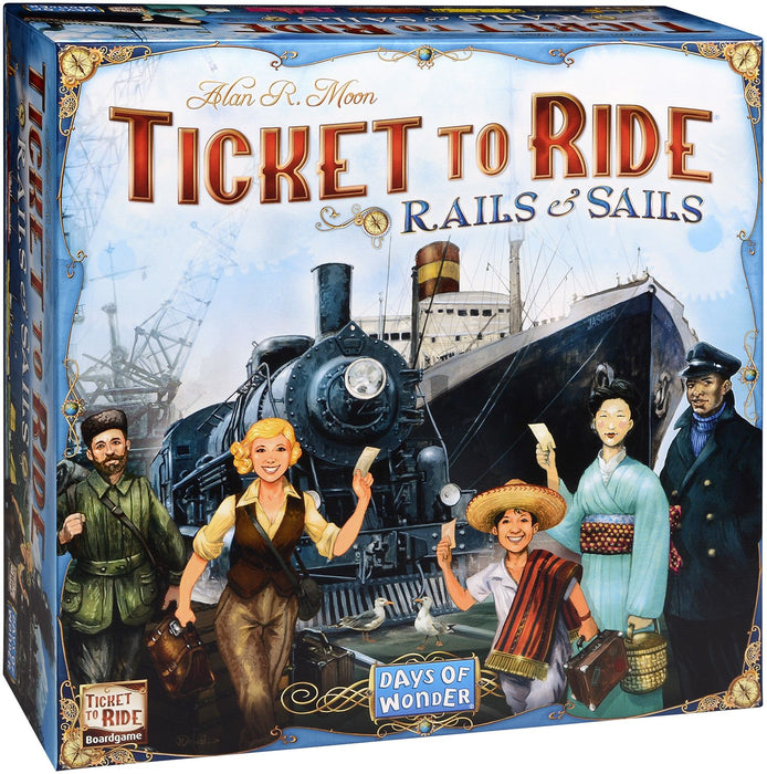 Настолна игра Ticket to Ride - Rails & Sails