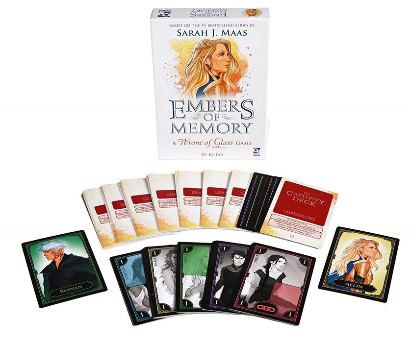 Настолна игра Embers of Memory - A Throne of Glass Game