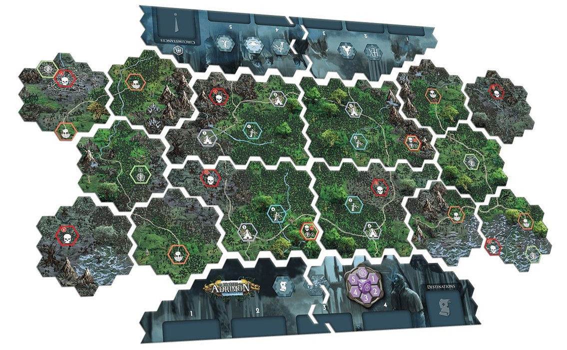 Настолна игра HEXplore It: The Forests of Adrimon - Тематична