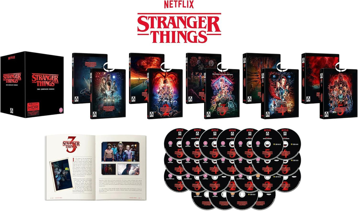 Stranger Things: Seasons 1 to 5 Complete Collection (4K Ultra HD)