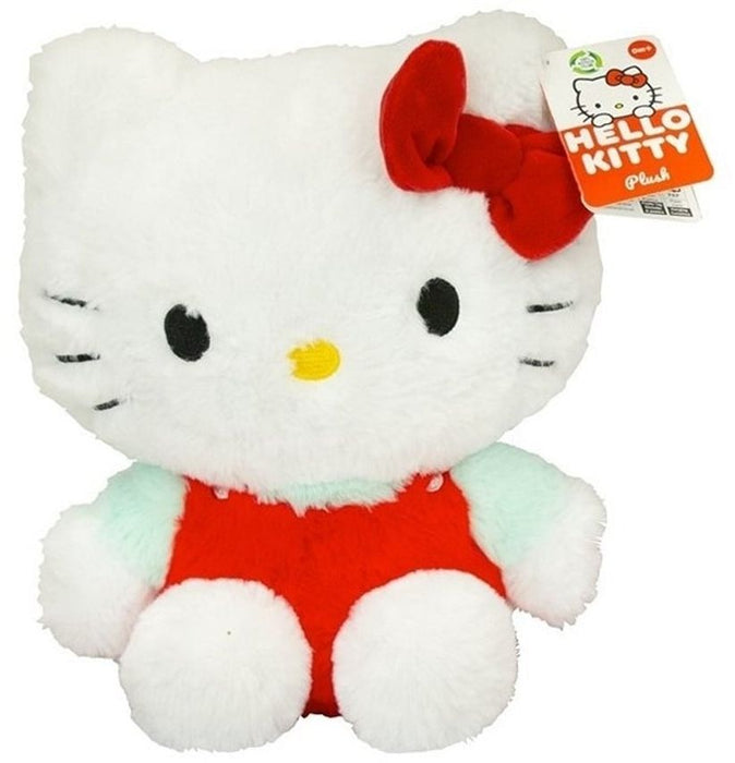 Плюшена фигура Sanrio Animation: Sanrio - Hello Kitty (Red), 28 cm