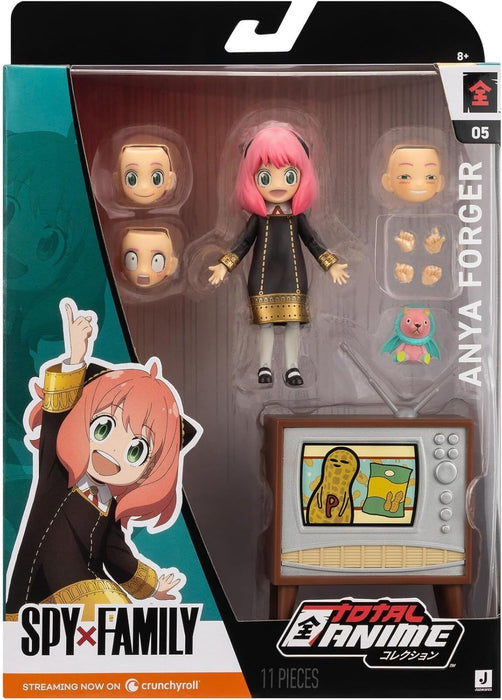 Екшън фигура Total Anime Animation: Spy x Family - Anya Forger, 11 cm