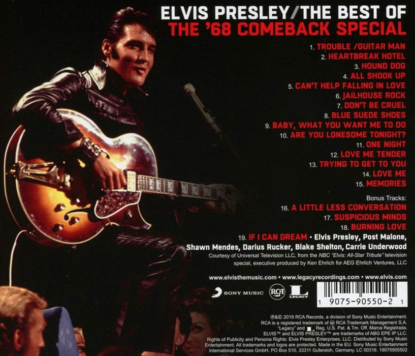 Elvis Presley - The Best of The ’68 Comeback Special (CD)