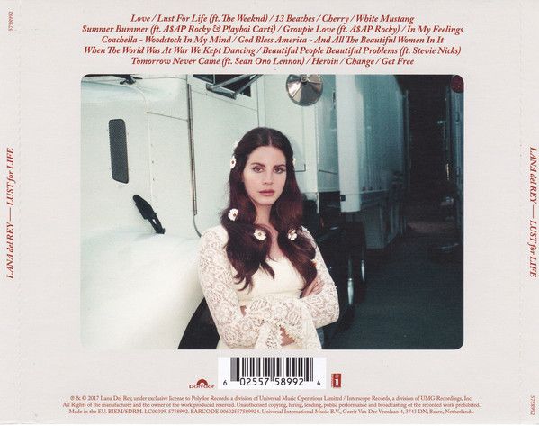 Lana Del Rey - Lust For Life (CD)