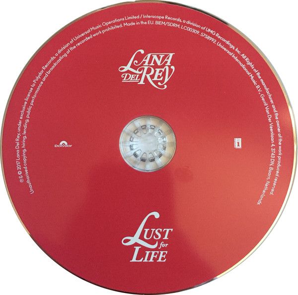 Lana Del Rey - Lust For Life (CD)