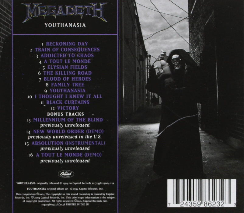 Megadeth - Youthanasia (CD)