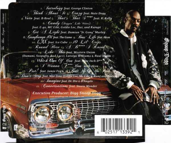 Snoop Doogg - Tha Blue Carpet Treatment (CD)