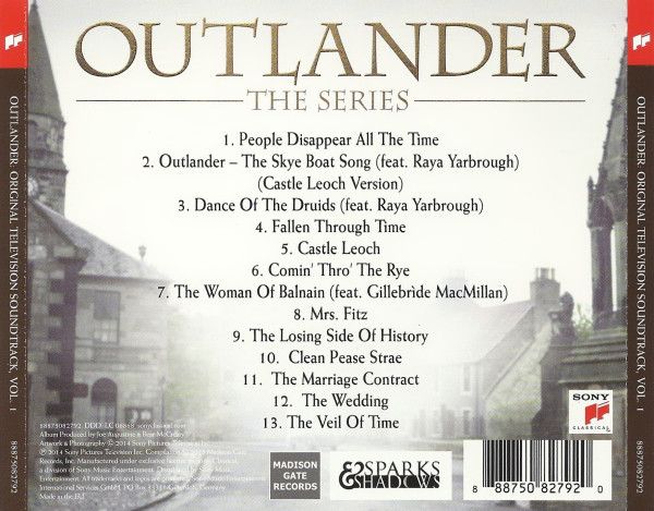 Bear McCreary - Outlander: Season 1, Vol. 1 (Original Television Soundtrack) (CD)