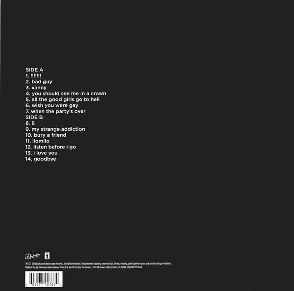 Billie Eilish - WHEN WE ALL FALL ASLEEP, WHERE DO WE GO? (Vinyl)