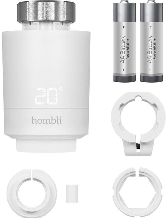 Термостат за радиатор - Hombli, Smart Add-on, бял