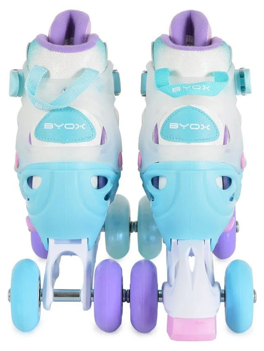 Детски регулируеми ролери Byox - Rolox, M (34-37), виолетови