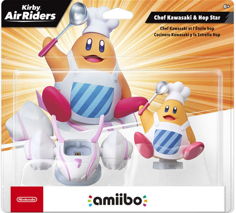 Фигура Nintendo amiibo - Chef Kawasaki & Hop Star (Kirby Air Riders)
