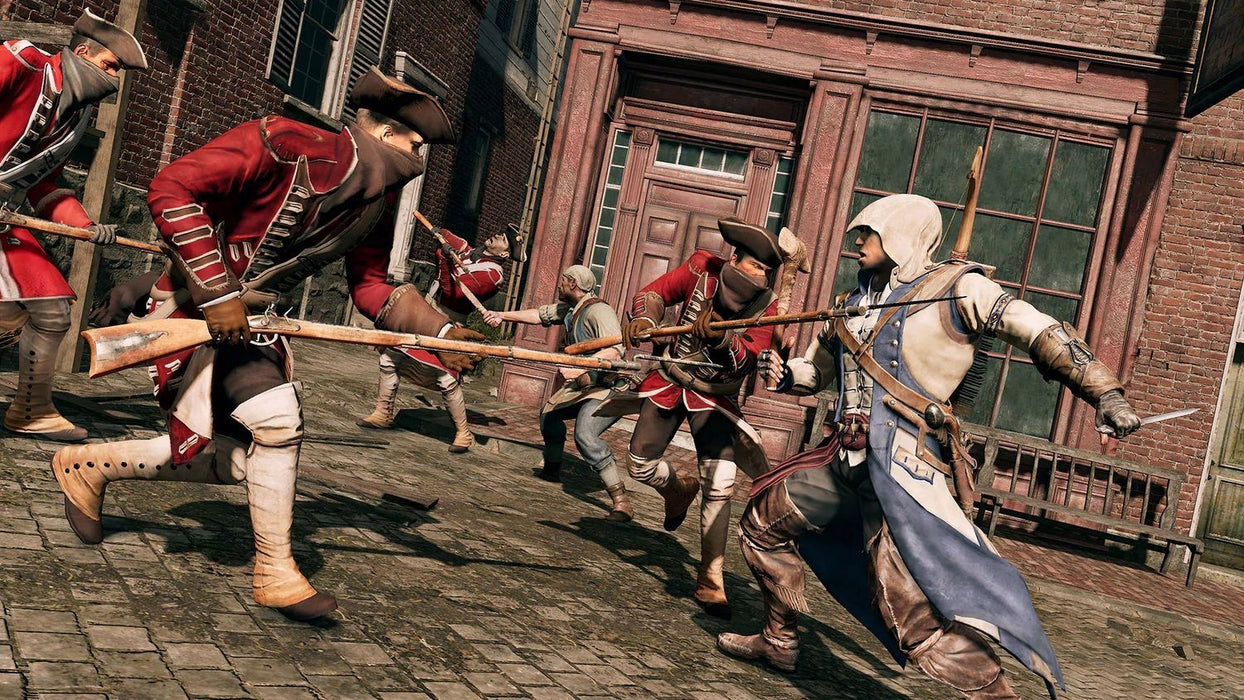 Assassin's Creed III Remastered + All Solo DLC & Assassin's Creed Liberation (PS4)