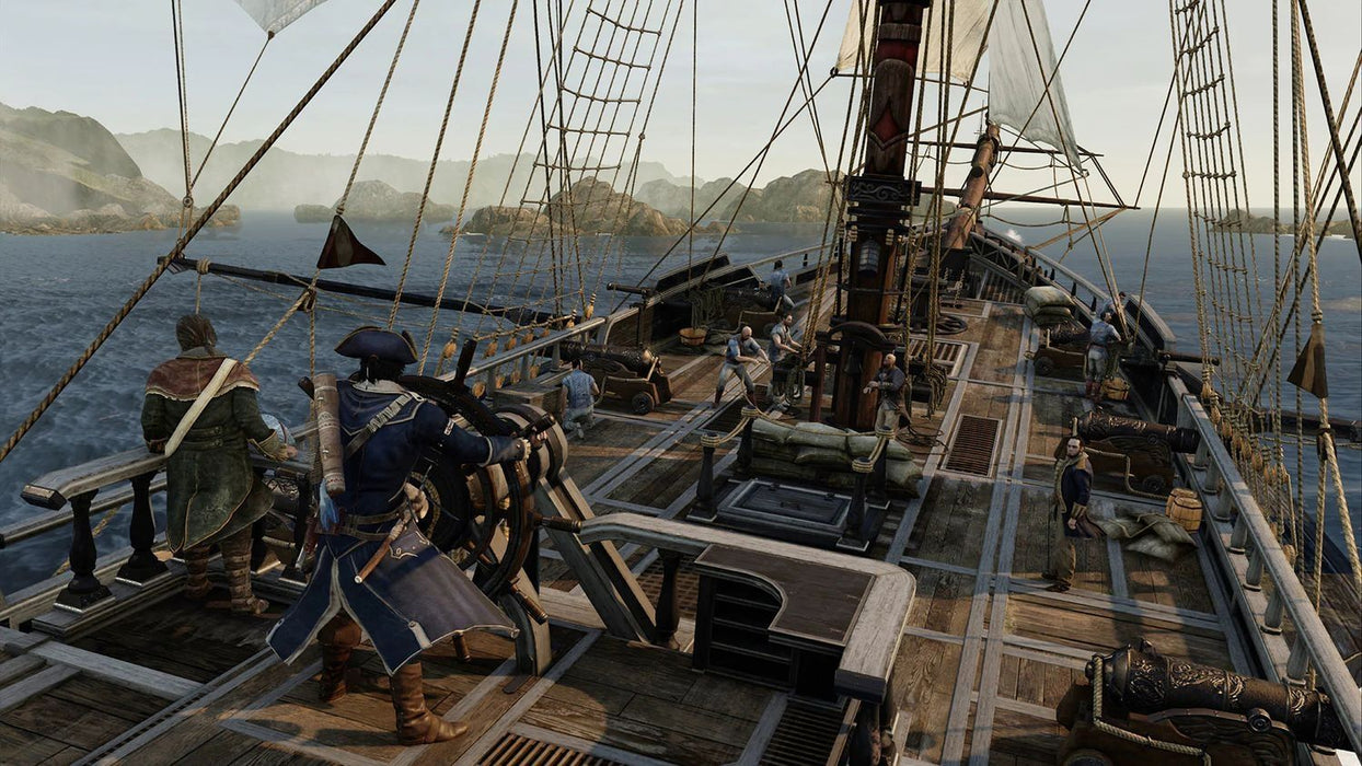 Assassin's Creed III Remastered + All Solo DLC & Assassin's Creed Liberation (PS4)
