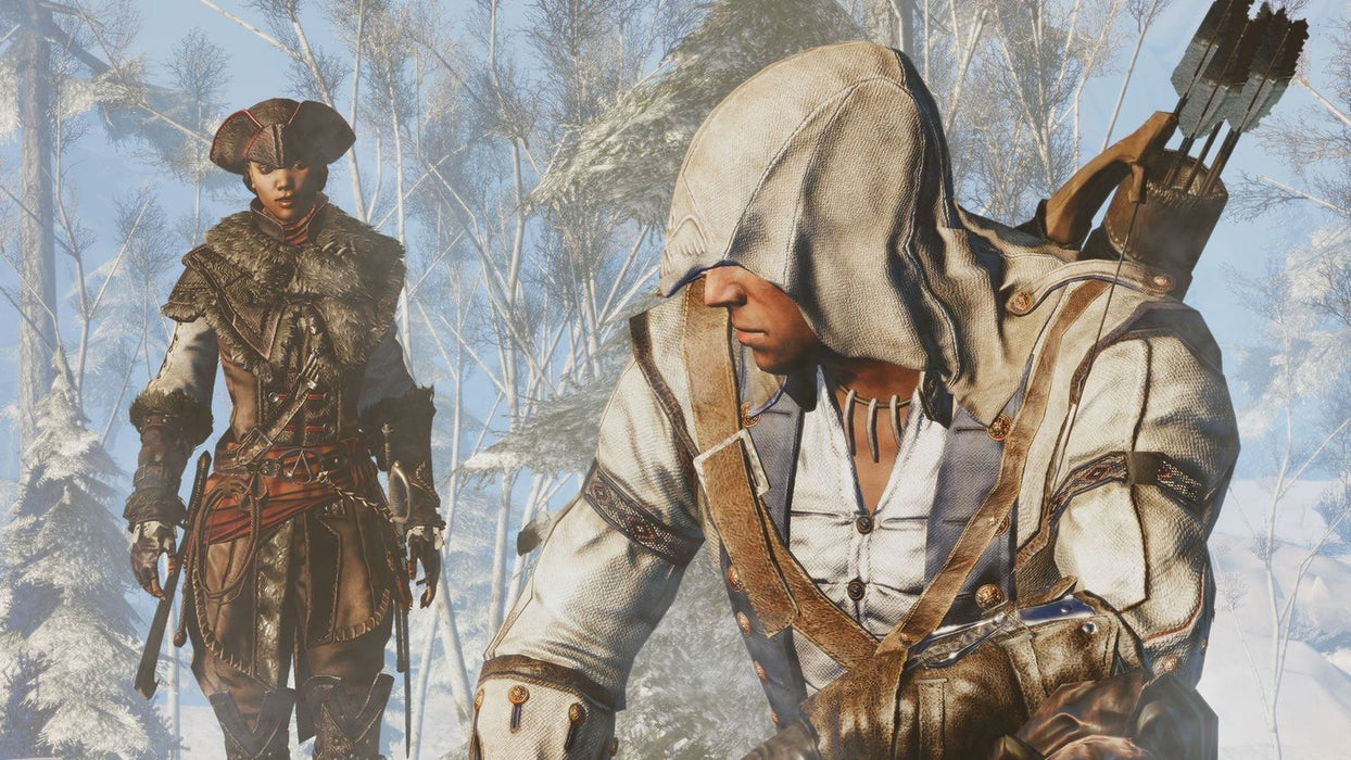 Assassin's Creed III Remastered + All Solo DLC & Assassin's Creed Liberation (PS4)