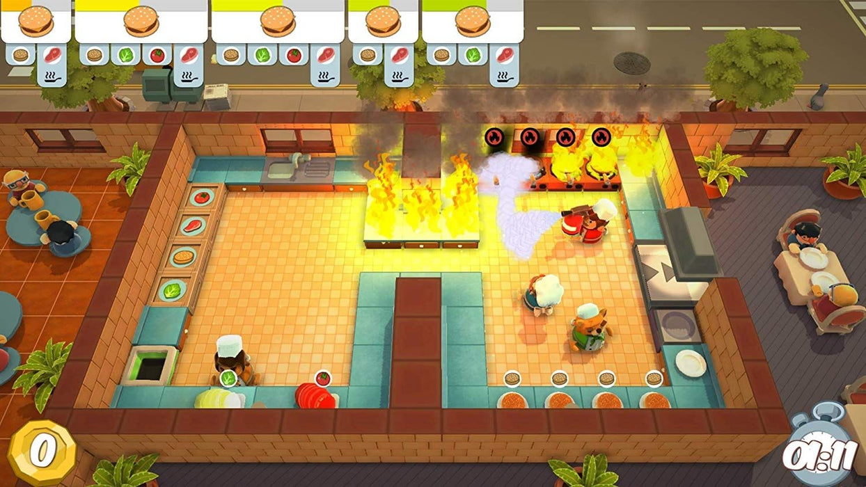 Overcooked! + Overcooked! 2 - Double Pack (PS4)