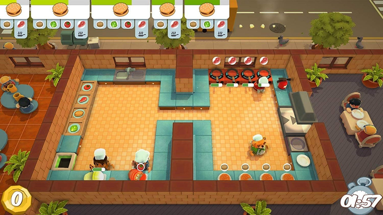 Overcooked! + Overcooked! 2 - Double Pack (PS4)