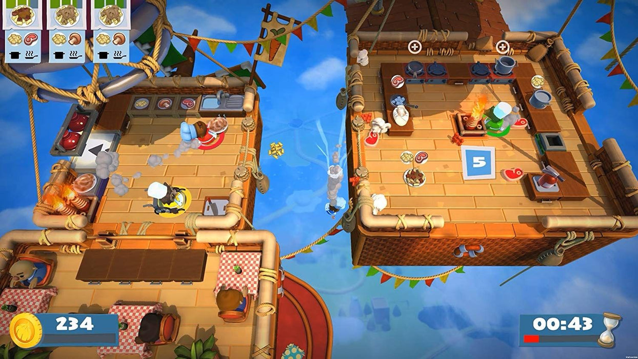 Overcooked! + Overcooked! 2 - Double Pack (PS4)