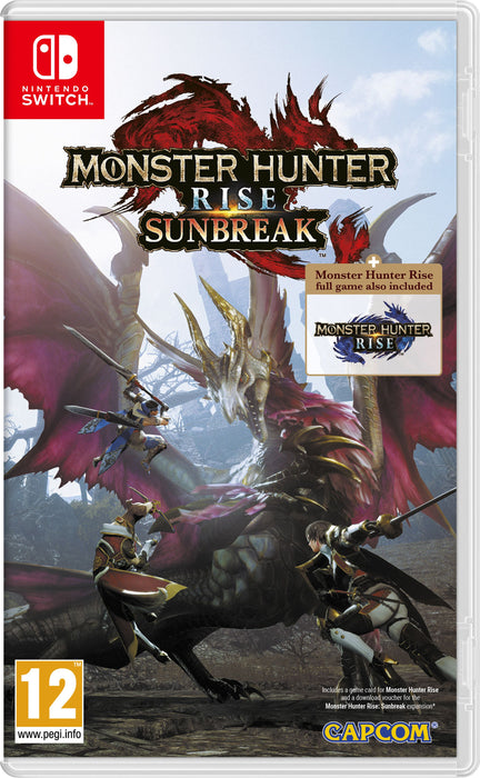 Monster Hunter Rise + Sunbreak Expansion (Nintendo Switch)