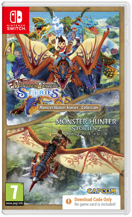 Monster Hunter Stories Collection - Код в кутия (Nintendo Switch)