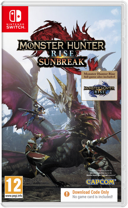Monster Hunter Rise and Sunbreak - Код в кутия (Nintendo Switch)
