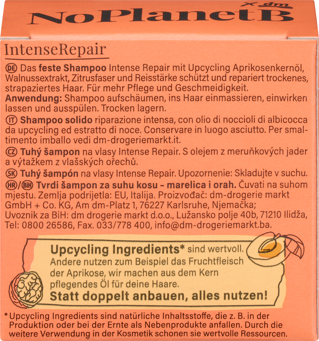 Твърд шампоан Intense Repair, 75 g