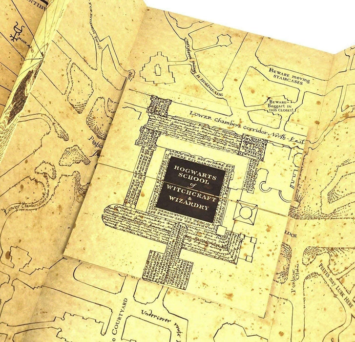 Реплика The Noble Collection Movies: Harry Potter - Marauder's Map