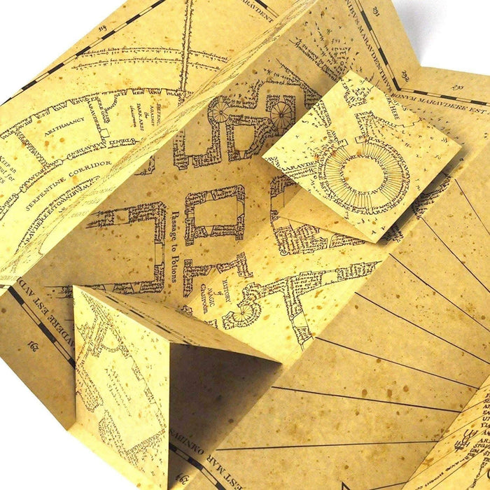 Реплика The Noble Collection Movies: Harry Potter - Marauder's Map