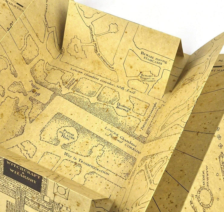 Реплика The Noble Collection Movies: Harry Potter - Marauder's Map