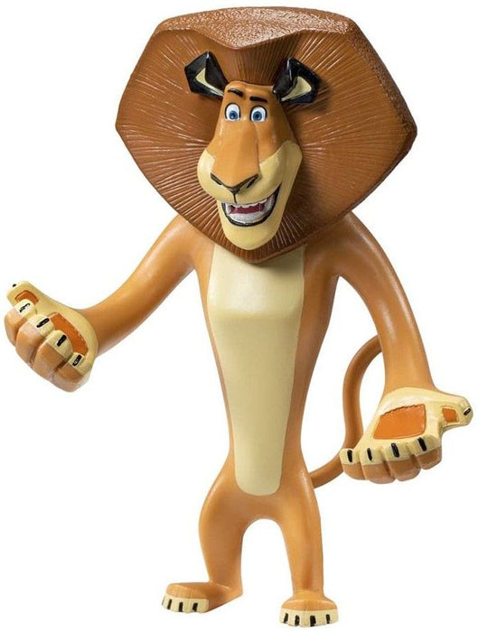 Екшън фигура The Noble Collection Animation: Madagascar - Alex (Bendyfigs), 15 cm