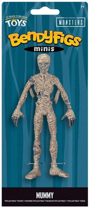 Екшън фигура The Noble Collection Horror: Universal Monsters - Mummy (Bendyfigs), 14 cm