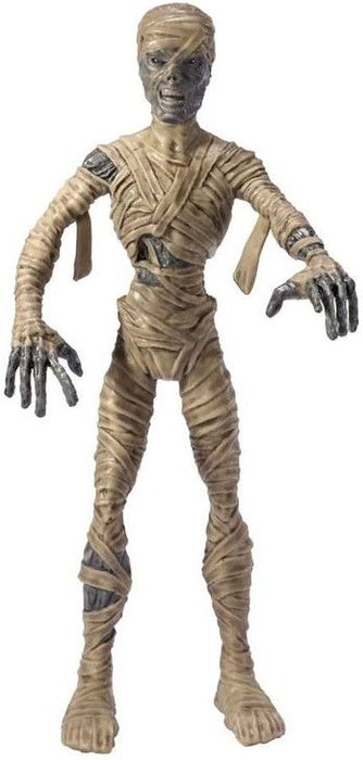 Екшън фигура The Noble Collection Horror: Universal Monsters - Mummy (Bendyfigs), 14 cm