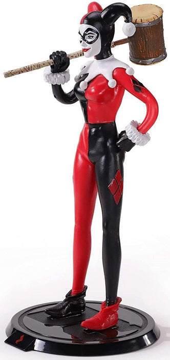 Екшън фигура The Noble Collection DC Comics: Batman - Harley Quinn (Bendyfigs), 18 cm