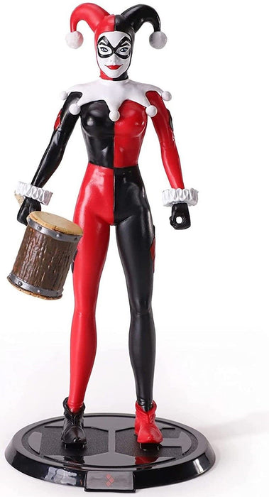 Екшън фигура The Noble Collection DC Comics: Batman - Harley Quinn (Bendyfigs), 18 cm