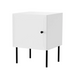 Нощно шкафче 2 бр PALAZZO BIS 45x39xH59 бял мат