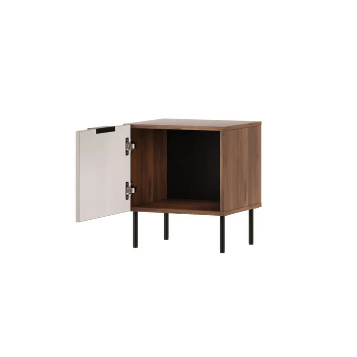 Нощно шкафче Cama 2 бр. ALMERA 50x42x44 орех/кашмир