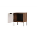 Нощно шкафче Cama 2 бр. ALMERA 50x42x44 орех/кашмир