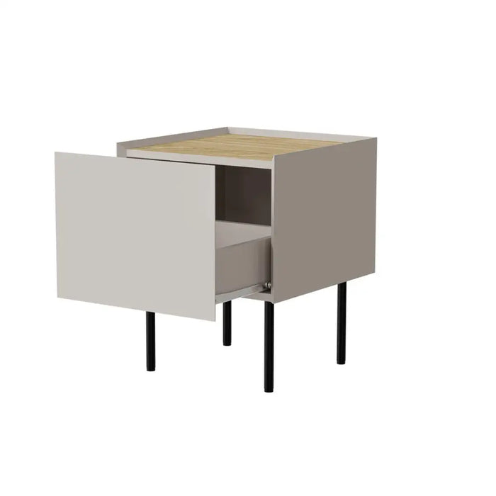 Нощно шкафче Cama 2 бр FELLINI 40x41x60 кашмир + плот